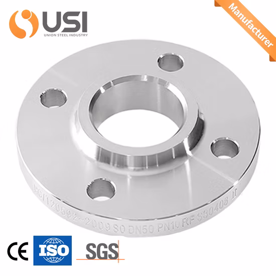 BS4504 DIN Pn16 Plate RF Stainless Steel 304 316L Flange