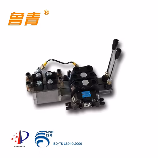 12/24V Directional Hydraulic Spool Solenoid Electric-Hydraulic Remote Control Valve
