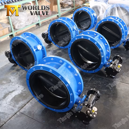 Wafer Cast Iron/CF8m/CF8 EPDM/PTFE Coated Disc En593 API 609 Wafer Butterfly Valves
