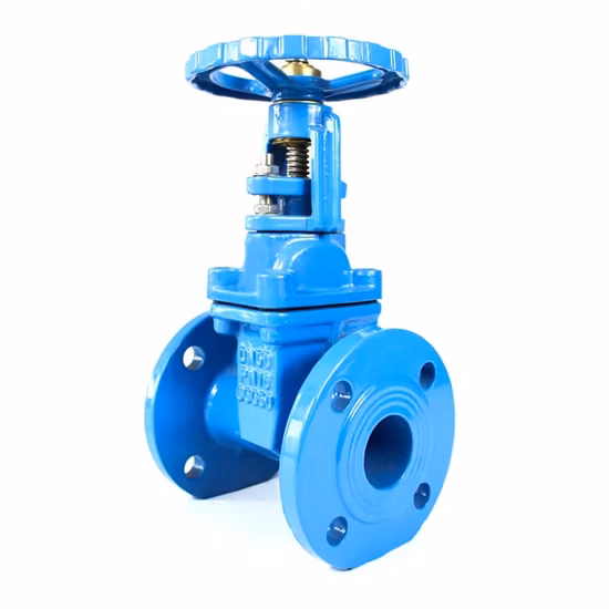 BS 5150/ DIN 3352 F4 F5/ Awwa C515 Double Flanged 2-36 Inch Non Rising Stem Gate Valve Ductile Iron Stainless Steel CF8 CF8m with Resilient Seat